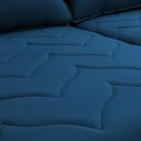 Ver mais imagens de Sofá Retrátil Reclinável Paris 150cm Suede Velut com Molas no Assento - King House