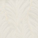 Ver imagem 1 de Papel de Parede Vinílico Folhagem Tropical Off White e Dourado Texturizado - Coleção Poet Chart 5