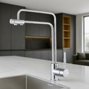 Ver imagem 3 de Torneira Monocomando Cromada com Saída para Água Filtrada Cozinha Área Gourmet Inovartte In53