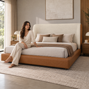 Ver imagem 3 de Conjunto King Cama Japonesa Cabeceira Milano Moderna Luxo Premiun Elegante Divani com Cabeceira em B
