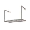 Ver imagem 2 de Nicho Prateleira de Ferro Estilo Industrial Organizador Aço Angra 36x15cm