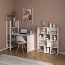 Ver imagem 1 de Conjunto Sala de Estar: Escrivaninha Match + 2 Estante Book