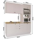 Ver imagem 4 de Cozinha Compacta 3 Peças 6 Portas 3 Gavetas Sevilha