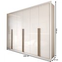 Ver imagem 5 de Guarda-roupa Casal Severo 6 Portas 6 Gavetas - Panorama Móveis