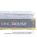 Ver mais imagens de Conjunto Box Marrom Durban Cinza Espuma D28 King 193x203x57 - King House