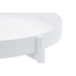 Mesa de Apoio Bandeja Sofá Cama Redonda 40x50cm Média Collie - 2