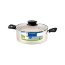 Ver imagem 4 de Caçarola Linz Alumínio Antiaderente 18 cm 2 L Bege Tramontina