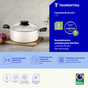 Ver imagem 3 de Caçarola Linz Alumínio Antiaderente 18 cm 2 L Bege Tramontina