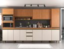 Ver imagem 6 de Cozinha Compacta Modulada 6 Peças sem Tampo Freijó Off White Cecília