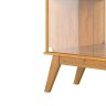 Cristaleira Or Estilo Retrô com Portas em Vidro Temperado Cor Cinamomo - 3