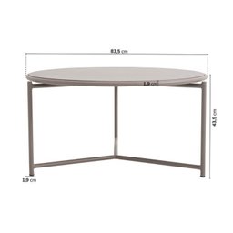 Conjunto Jardim e Varanda 1 Mesa Centro Baixa 1 Mesa Centro Alta Refúgio CabeCasa MadeiraMadeira - 2