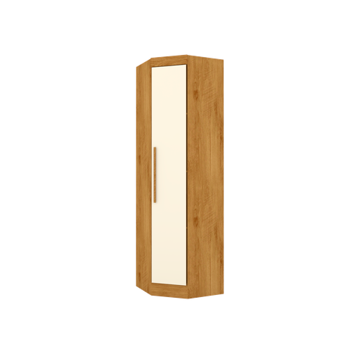 Modulo Canto Obliquo America 1 Porta Freijo Off White - Mopar