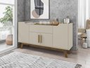 Ver imagem 3 de Aparador Buffet Future Off-white/cinamomo - Bechara