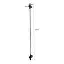 Ver imagem 3 de Arandela Nordecor Lina 100cm 13w Led Bivolt Preto 3000k Luz Amarela