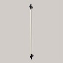 Ver imagem 2 de Arandela Nordecor Lina 100cm 13w Led Bivolt Preto 3000k Luz Amarela