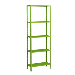 Estante Aço 5 Prateleiras Livros Cozinha Quarto Eaf014 Verde - 1