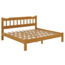 Ver imagem 1 de Cama King Size Madeira Perola Reforçada Mel Nemargi