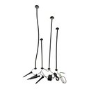 Ver imagem 3 de Luminária de Jardim Nordecor Gobe 6614 Led Bivolt Preto 3000k Luz Amarela