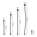 Ver imagem 4 de Luminária de Jardim Nordecor Gobe 6614 Led Bivolt Preto 3000k Luz Amarela