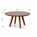 Ver imagem 3 de Mesa de Centro Sabrina 30cm x 60cm Marrom