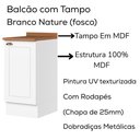 Ver imagem 4 de Bancada e Balcao Gourmet 146cm Ce818 Americana Branco Nature Henn