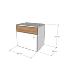 Ver imagem 3 de Gabinete Armário para Banheiro com Cuba Mármore Sintético