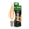Lâmpada Led Filamento Vela Bico Torcido B35 Âmbar E14 Taschibra 220v - 1