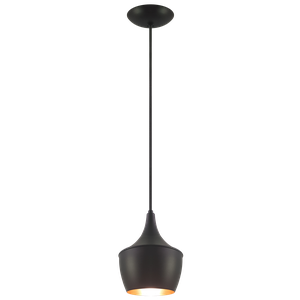 Pendente Decor Luminária Cappadocia Alumínio Preto/cobre P