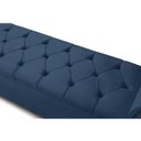 Ver imagem 3 de Baú para Quarto Cama Box Queen Size Grécia Madeira Estofado:azul