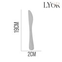 Ver imagem 4 de Conjunto 6 Facas para Sobremesa em Aço Inox Positano Lyor 19x2cm