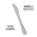Ver imagem 3 de Conjunto 6 Facas para Sobremesa em Aço Inox Positano Lyor 19x2cm
