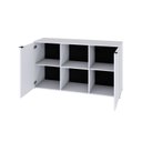 Ver imagem 2 de Armário Baixo com 2 Portas e Nicho 75cm x 135 cm X 42cm Branco
