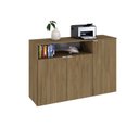 Ver imagem 5 de Armário Aparador com 3 Portas e Nicho 89,5cm X 135cm X 42cm