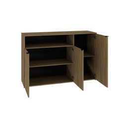 Armário Aparador com 3 Portas e Nicho 89,5cm X 135cm X 42cm - 2