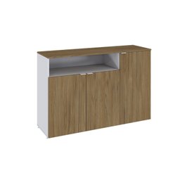 Armário Aparador com 3 Portas e Nicho 89,5cm X 135cm X 42cm - 3