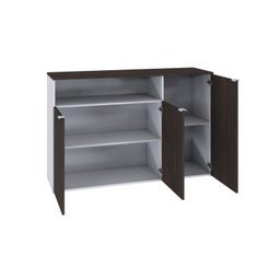 Armário Aparador com 3 Portas e Nicho 89,5cm X 135cm X 42cm - 2