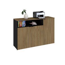 Armário Aparador com 3 Portas e Nicho 89,5cm X 135cm X 42cm - 5