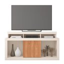 Ver imagem 4 de Rack Frost Conjunto Sala de Estar Mesa Book Caemmun