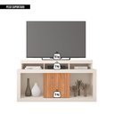 Ver imagem 6 de Rack Frost Conjunto Sala de Estar Mesa Book Caemmun
