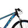 Bicicleta Aro 29 Krw Alumínio 27 Vel Freio Hidráulico Suspensão com Trava S9 21 Preto-azul - 3