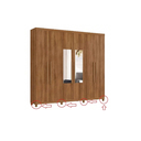 Ver imagem 4 de Kit com 6 Pés para Multiusos Guarda Roupas 7cm Mari Caramelo