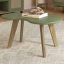 Ver imagem 1 de Mesa de Centro Orgânica 90cm para Sala Cassia Menta A09 - Mpozenato