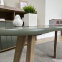 Ver imagem 6 de Mesa de Centro Orgânica 90cm para Sala Cassia Menta A09 - Mpozenato
