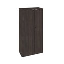 Ver imagem 3 de Armário Alto Fechado com 2 Portas 161,5cm x 80cm x 42cm Marrom/Terracota/Branco