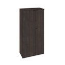 Ver imagem 3 de Armário Alto Fechado com 2 Portas 161,5cm x 80cm x 42cm Marrom/Terracota/Preto