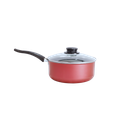 Ver imagem 1 de Transforme Suas Refeições com a Caçarola Antiaderente Nº22 com Tampa de Vidro e Cabo de Baquelite Lu