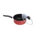 Ver imagem 3 de Transforme Suas Refeições com a Caçarola Antiaderente Nº22 com Tampa de Vidro e Cabo de Baquelite Lu