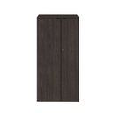 Ver imagem 5 de Armário Alto Fechado com 2 Portas 161,5cm x 80cm x 42cm Preto/Terracota