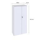 Ver imagem 4 de Armário Alto Fechado com 2 Portas 161,5cm X 80cm X 42cm