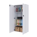 Ver imagem 2 de Armário Alto Fechado com 2 Portas 161,5cm X 80cm X 42cm